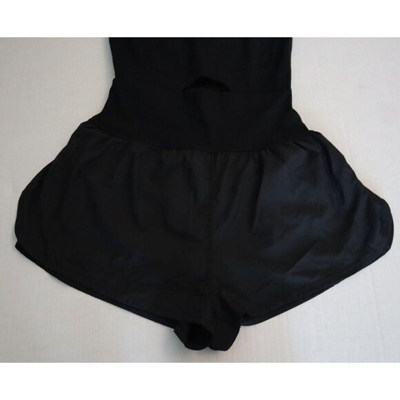 FP Movement OB1227782 Women's Sz XS Black Righteous Runsie One-Piece Romper - Picture 4 of 15